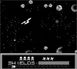 In game image of Star Trek - 25th Anniversary on the Nintendo Game Boy.