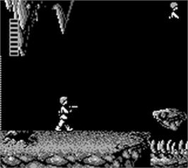 In game image of Star Wars on the Nintendo Game Boy.