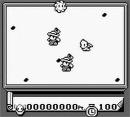 In game image of Taiyou No Tenshi Marlowe - Ohanabatake Wa Dai-panic on the Nintendo Game Boy.