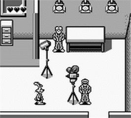 In game image of Who Framed Roger Rabbit? on the Nintendo Game Boy.
