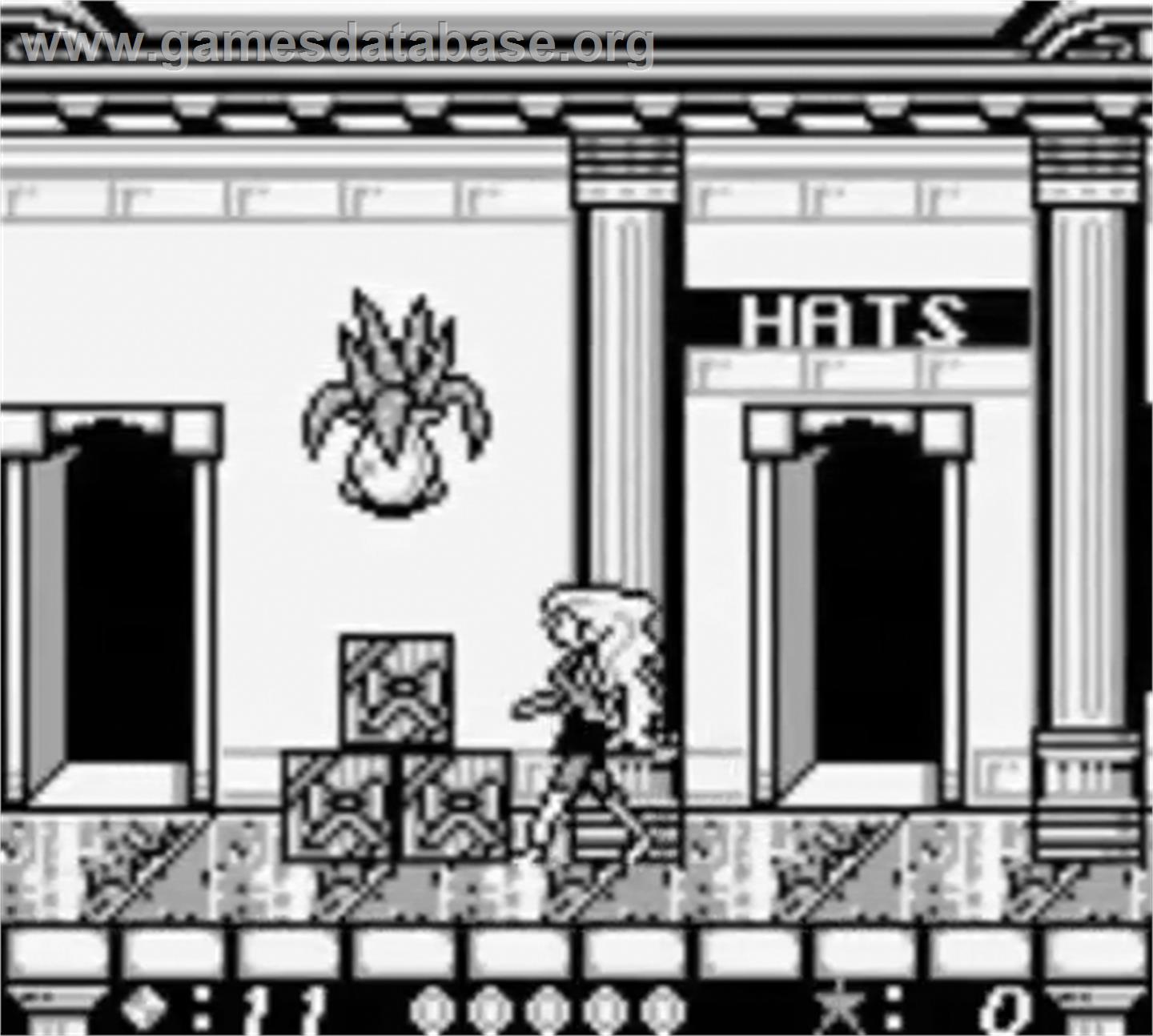 Barbie - Game Girl - Nintendo Game Boy - Artwork - In Game