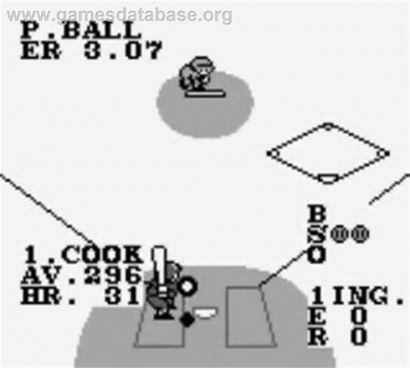 Bases Loaded - Nintendo Game Boy - Artwork - In Game