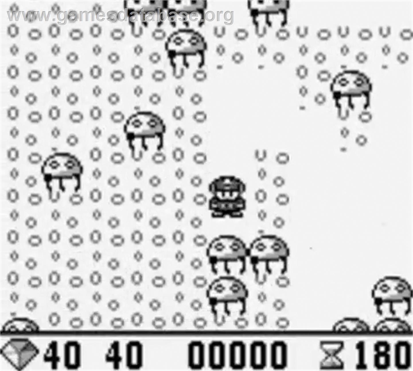 Boulder Dash - Nintendo Game Boy - Artwork - In Game