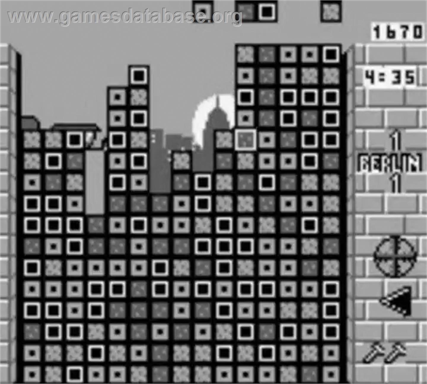 Breakthru! - Nintendo Game Boy - Artwork - In Game