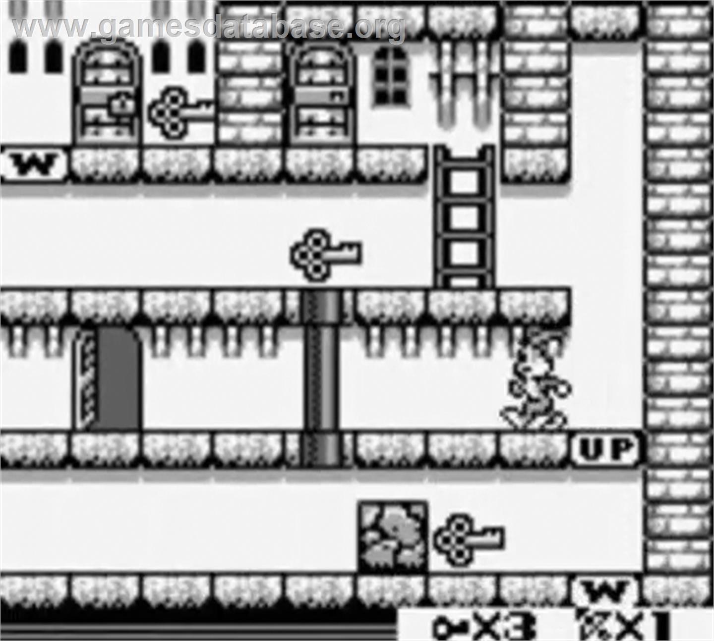 Bugs Bunny Crazy Castle 2 - Nintendo Game Boy - Artwork - In Game