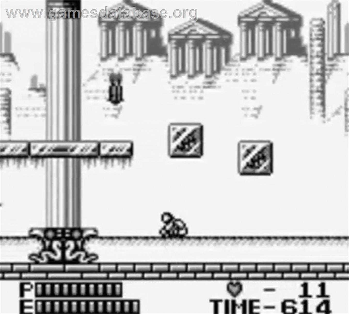 Castlevania II: Belmont's Revenge - Nintendo Game Boy - Artwork - In Game