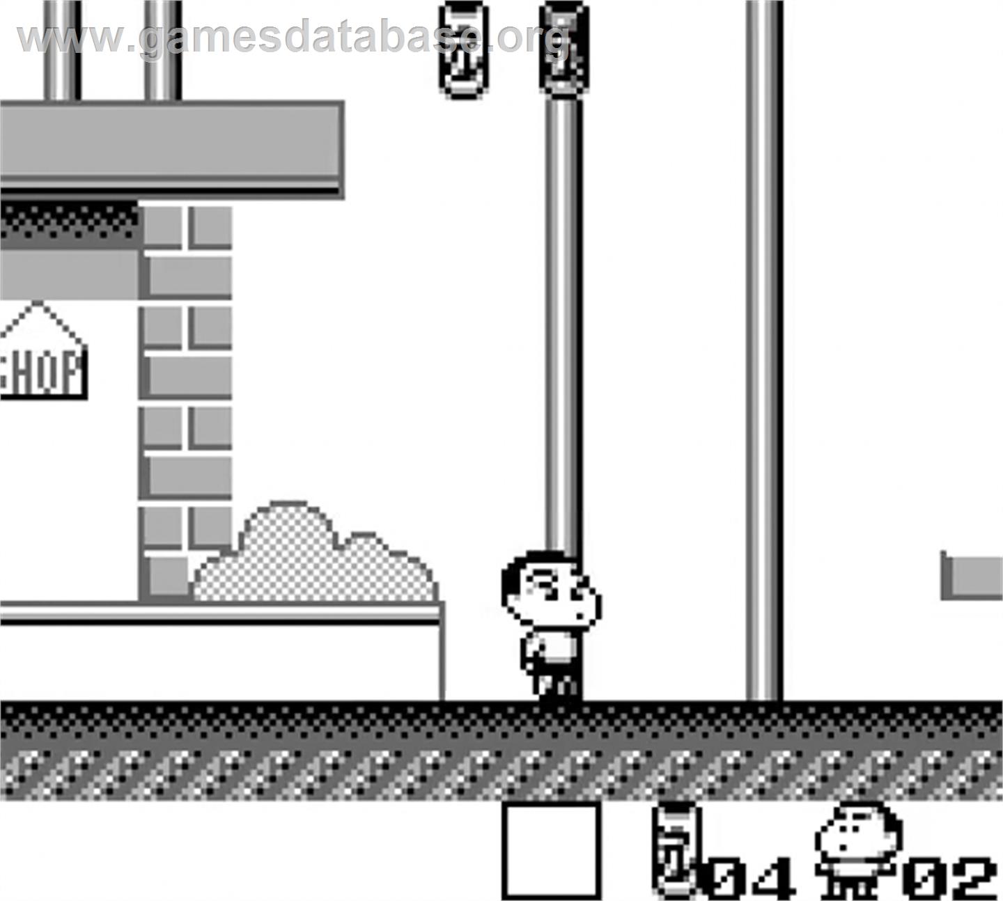 Crayon Shin-chan 2 - Ora To Wanpaku Gokko Dazo - Nintendo Game Boy - Artwork - In Game