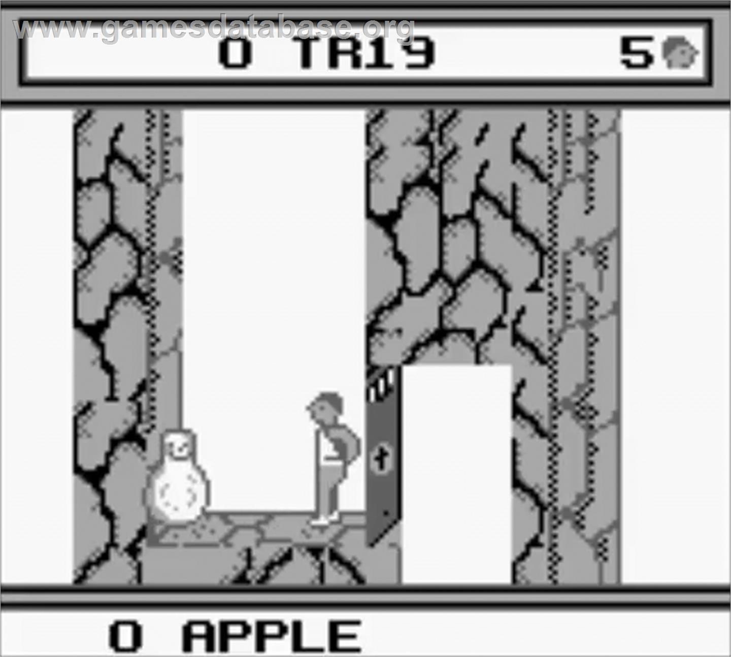 David Crane's The Rescue Of Princess Blobette - Nintendo Game Boy - Artwork - In Game