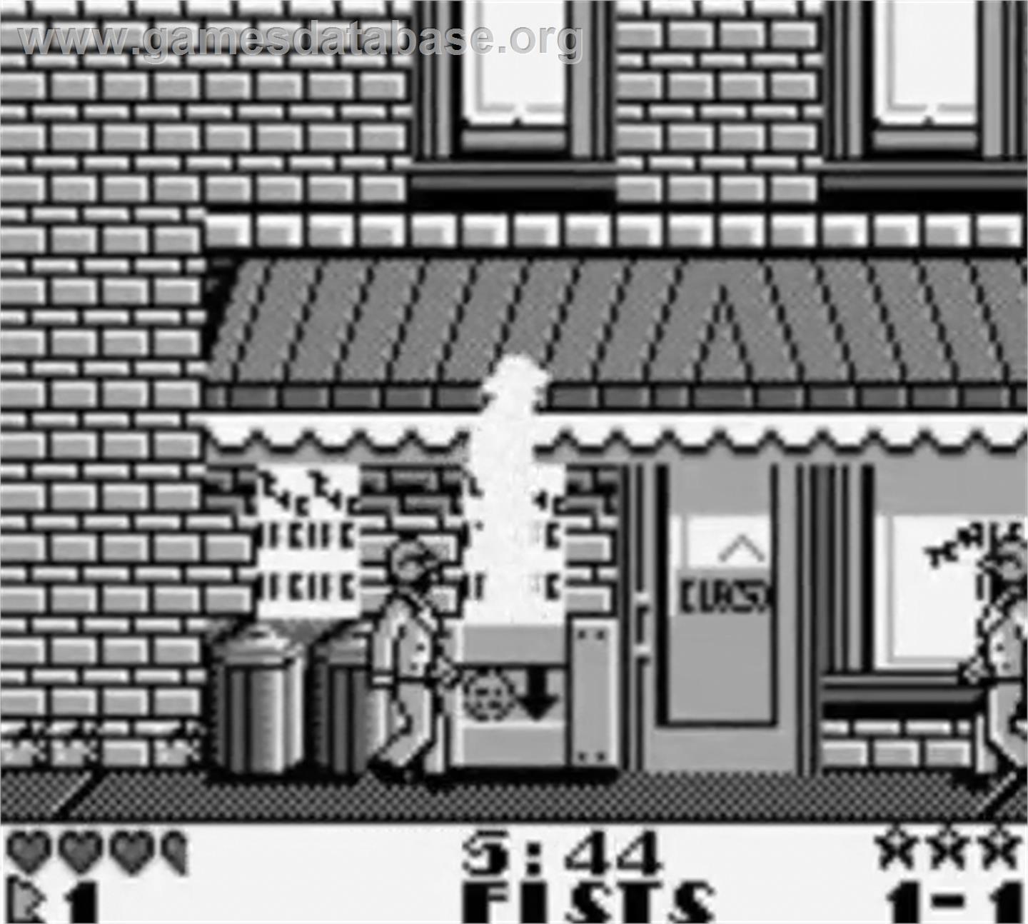 Dick Tracy - Nintendo Game Boy - Artwork - In Game