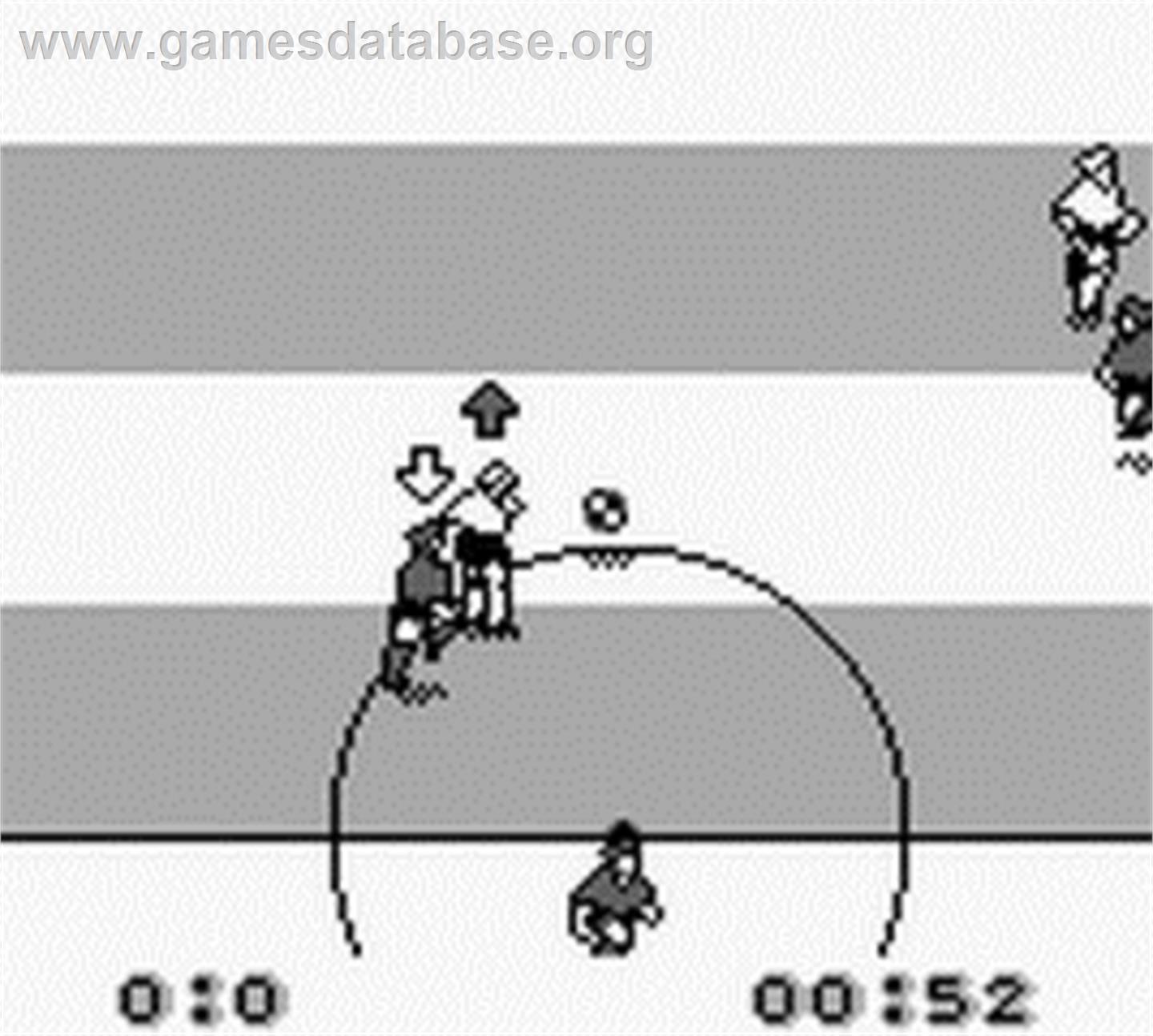 Elite Soccer - Nintendo Game Boy - Artwork - In Game