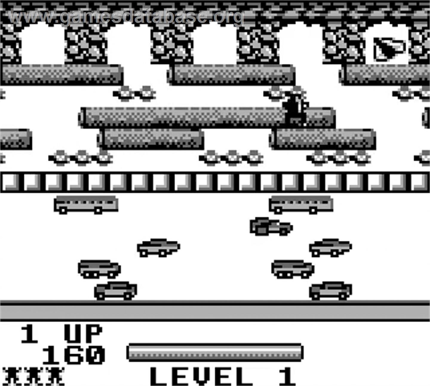 Frogger - Nintendo Game Boy - Artwork - In Game