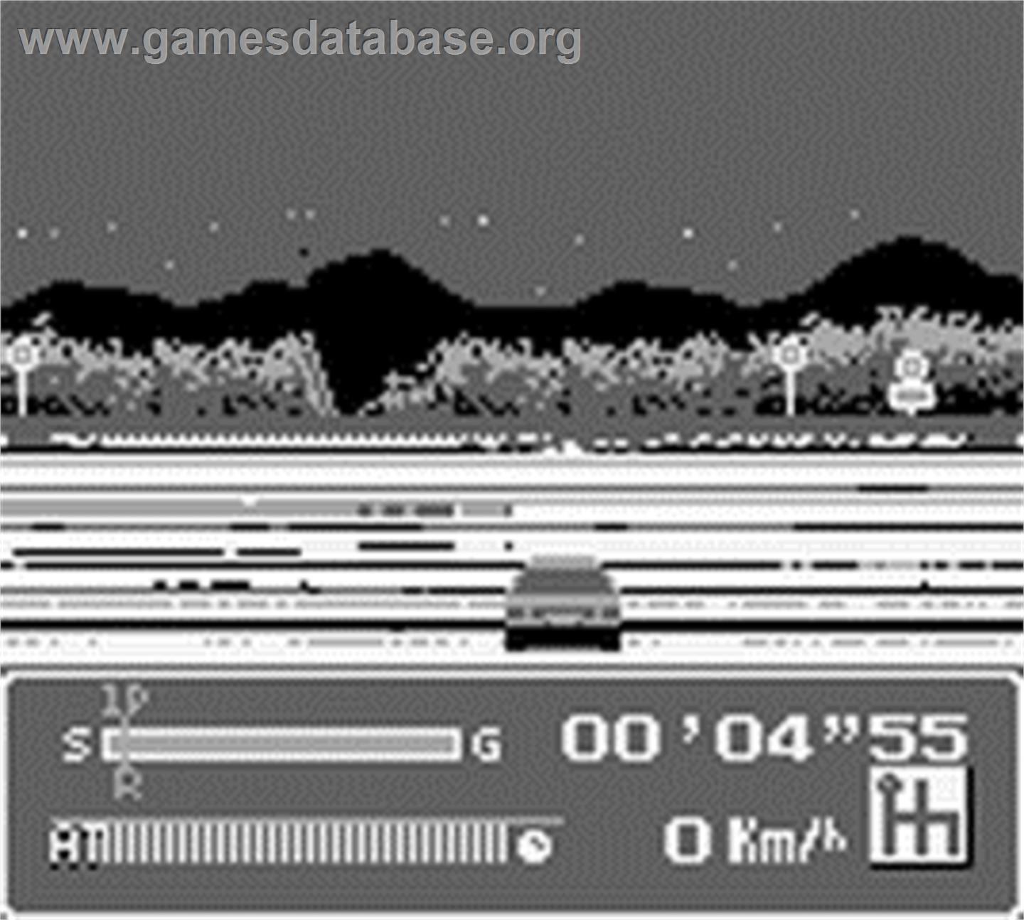Initial D Gaiden - Nintendo Game Boy - Artwork - In Game
