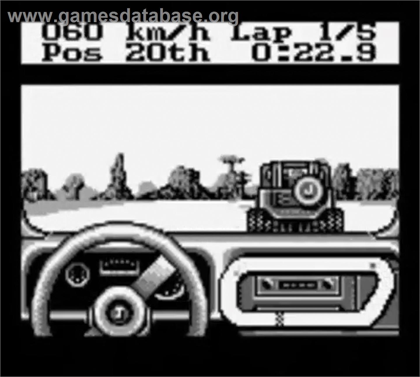 Jeep Jamboree: Off Road Adventure - Nintendo Game Boy - Artwork - In Game