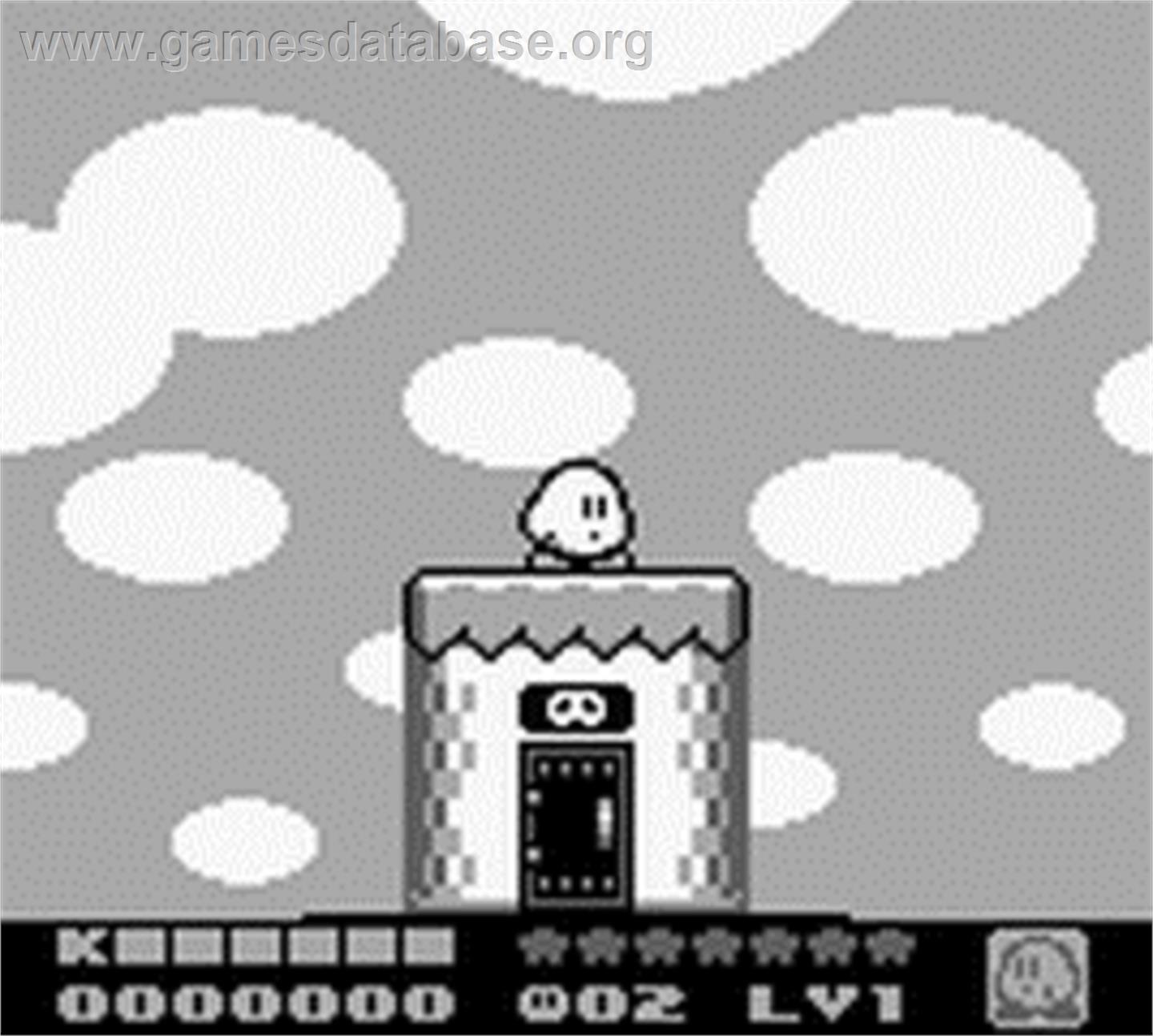 Kirby's Dream Land 2 - Nintendo Game Boy - Artwork - In Game
