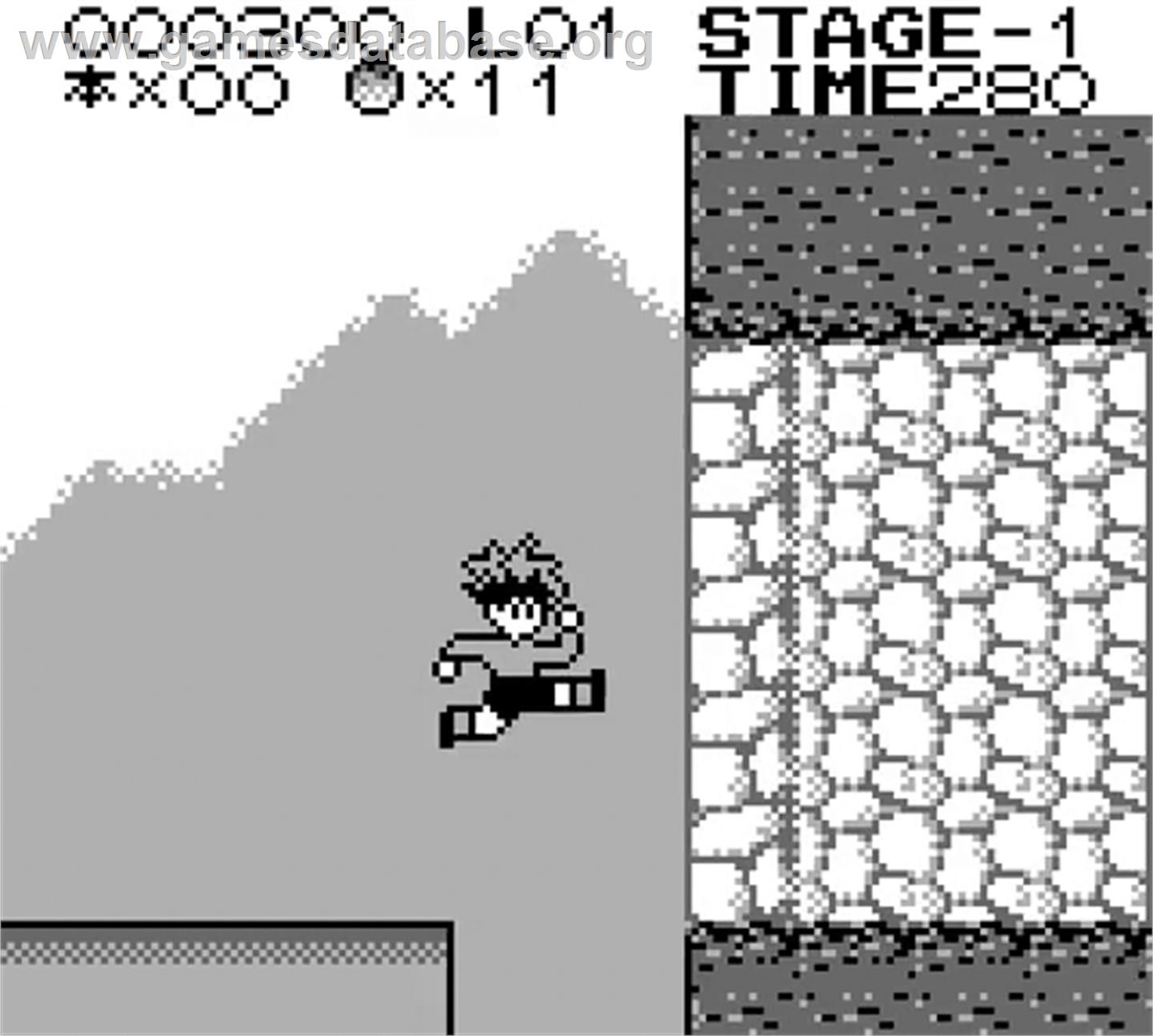 Magical Taruruuto-kun - Nintendo Game Boy - Artwork - In Game