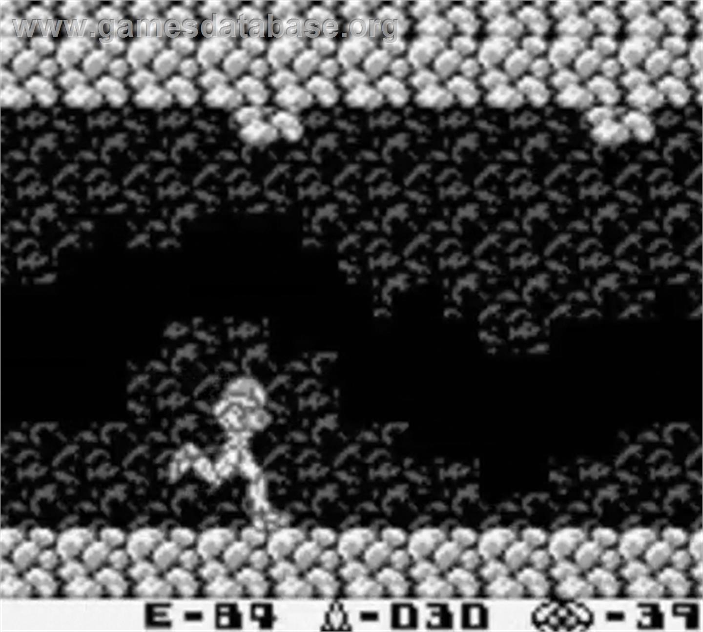 Metroid II - Return of Samus - Nintendo Game Boy - Artwork - In Game