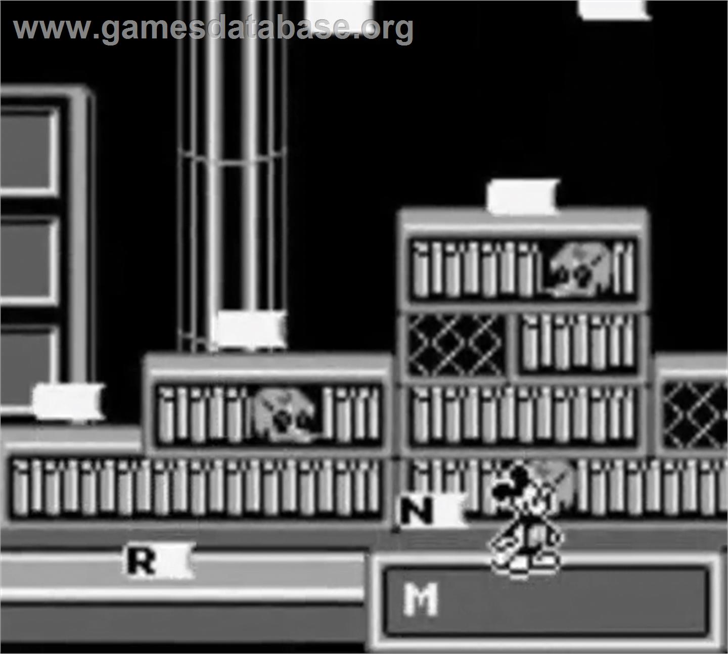 Mickey's Ultimate Challenge - Nintendo Game Boy - Artwork - In Game