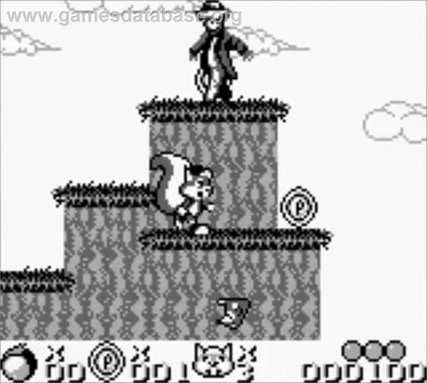 Mr. Nutz - Nintendo Game Boy - Artwork - In Game