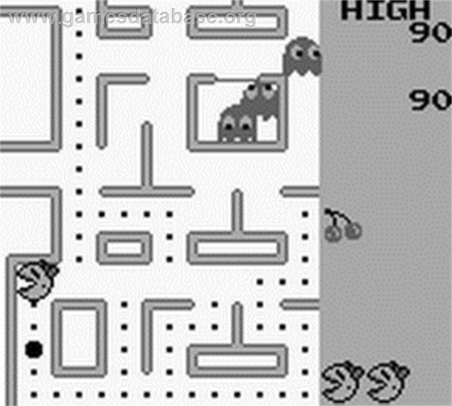 Ms. Pac-man - Nintendo Game Boy - Artwork - In Game
