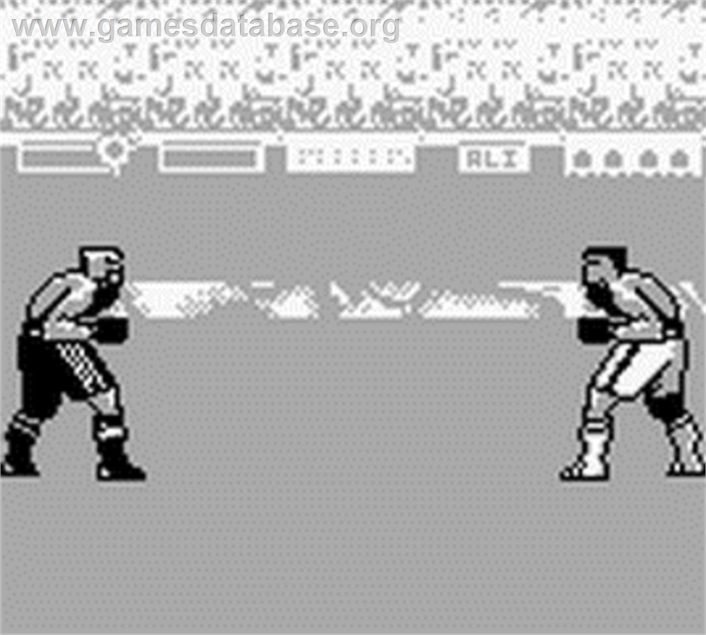 Muhammad Ali Heavyweight Boxing - Nintendo Game Boy - Artwork - In Game