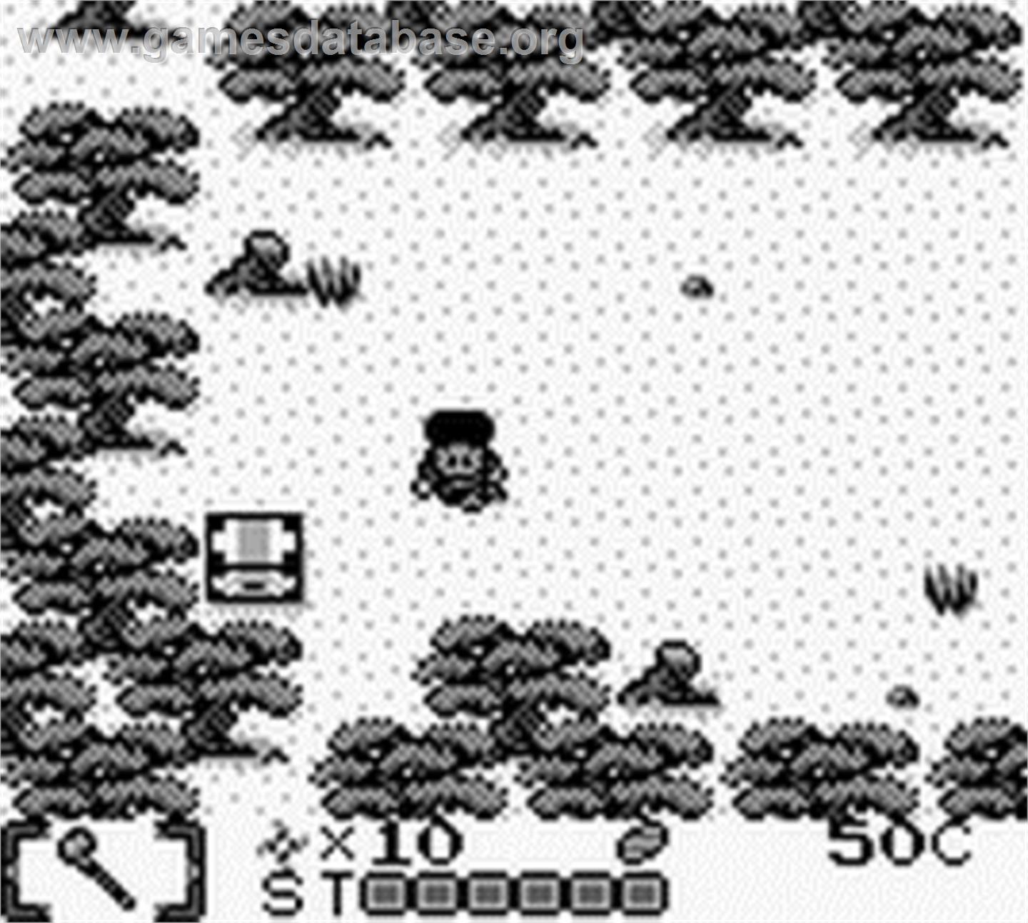 Mystical Ninja Starring Goemon - Nintendo Game Boy - Artwork - In Game