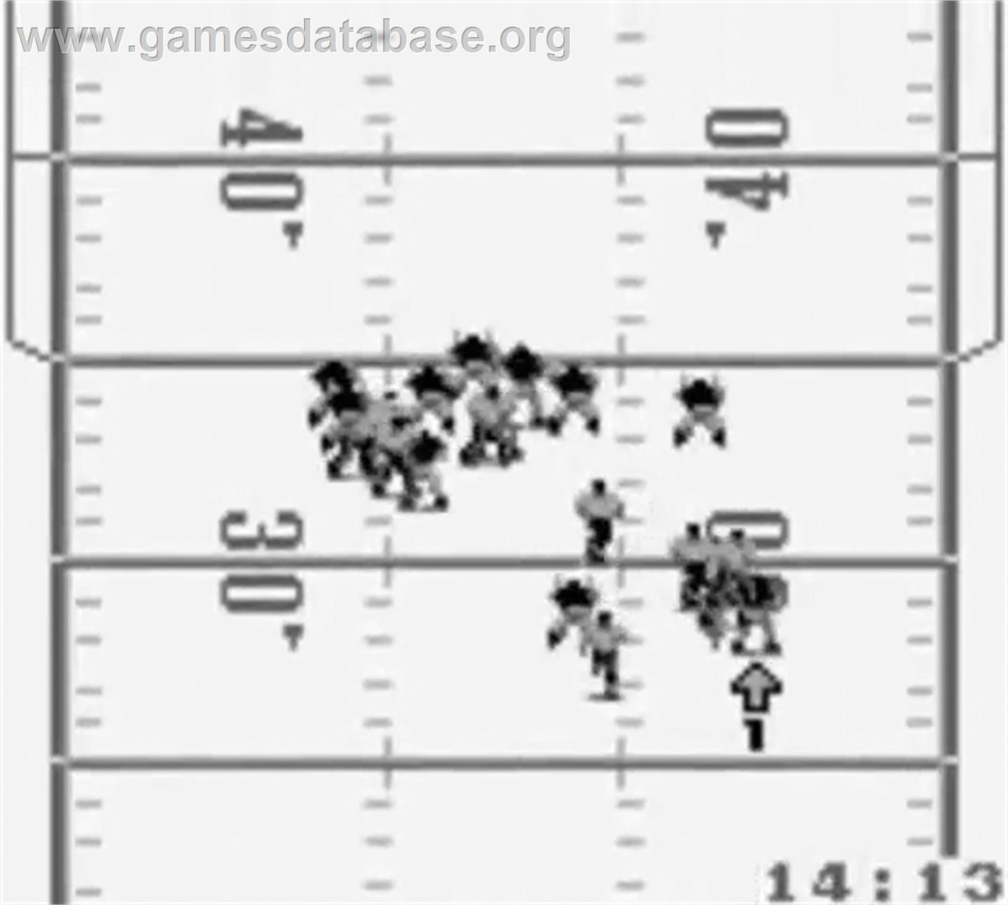 NFL Football - Nintendo Game Boy - Artwork - In Game