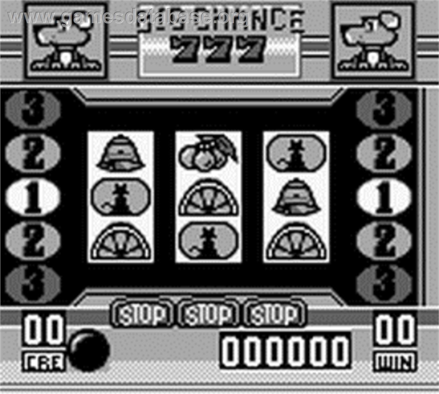 Pachi-slot World Cup '94 - Nintendo Game Boy - Artwork - In Game