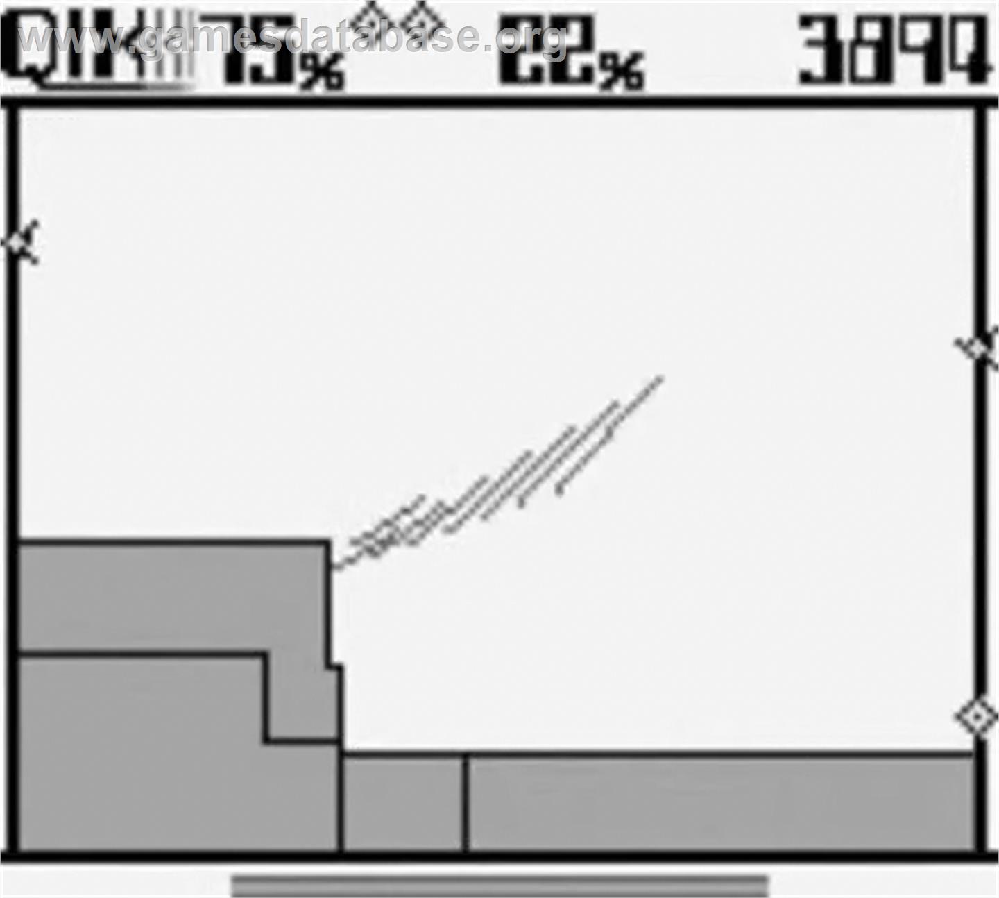 Qix - Nintendo Game Boy - Artwork - In Game