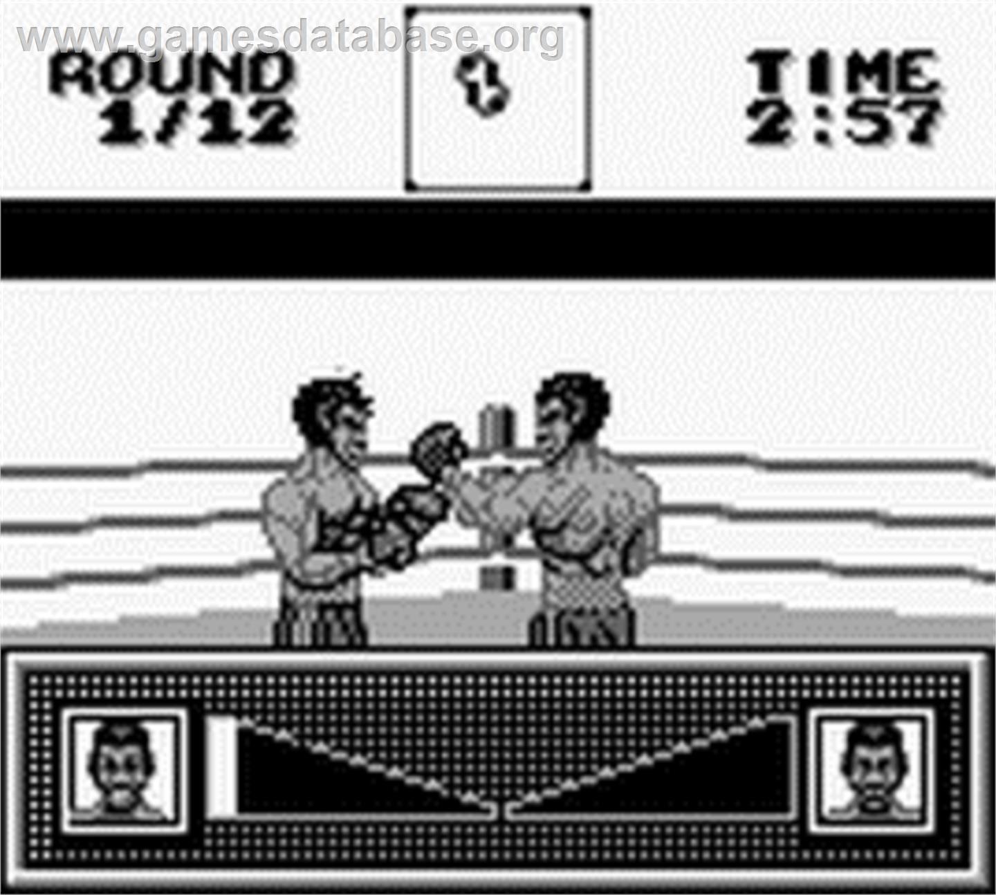 Riddick Bowe Boxing - Nintendo Game Boy - Artwork - In Game