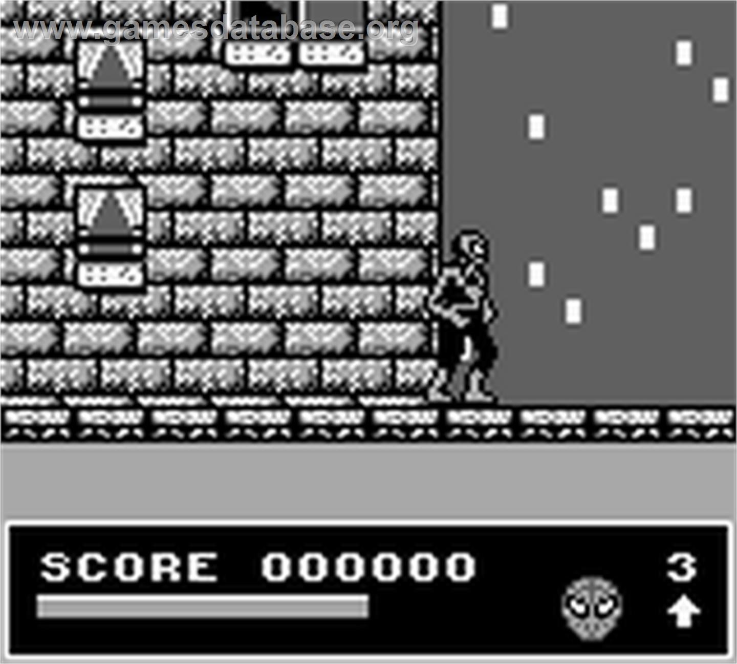Spider-man-x-men - Nintendo Game Boy - Artwork - In Game