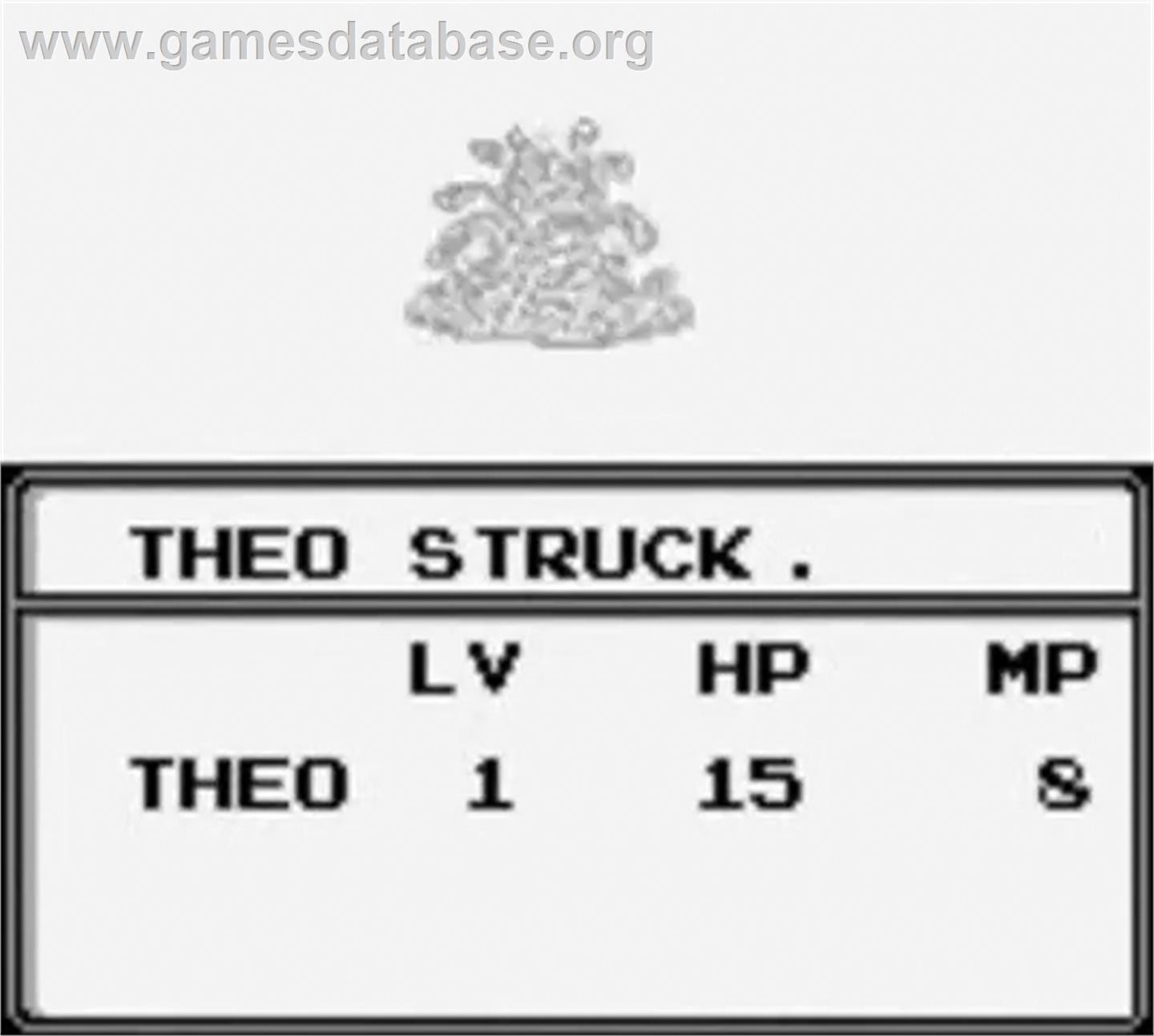 Sword of Hope 2 - Nintendo Game Boy - Artwork - In Game