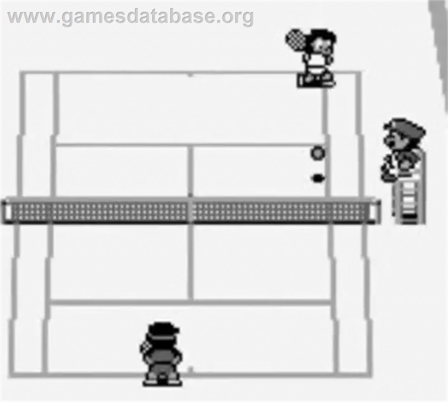 Tennis - Nintendo Game Boy - Artwork - In Game