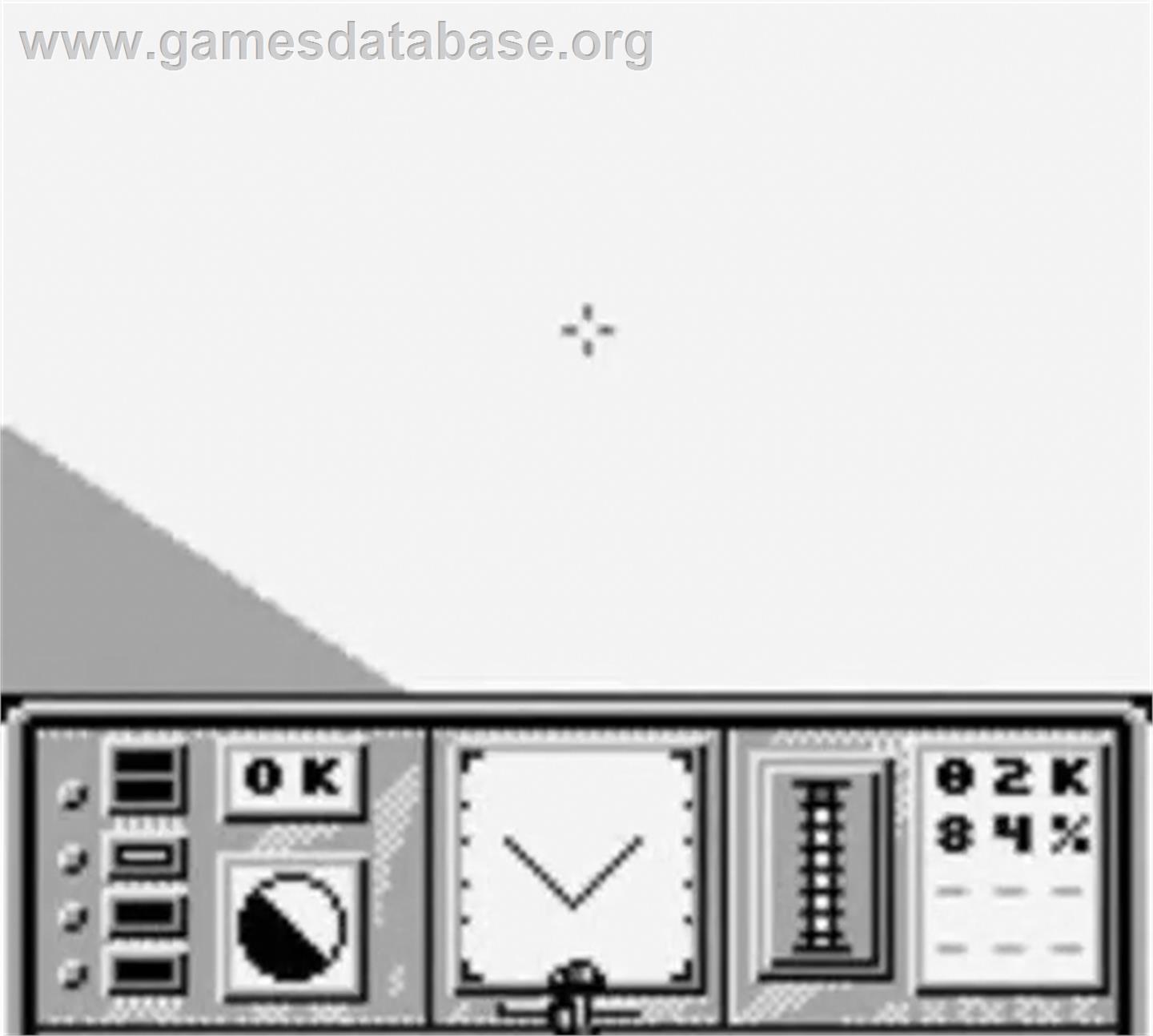 Turn & Burn - Nintendo Game Boy - Artwork - In Game