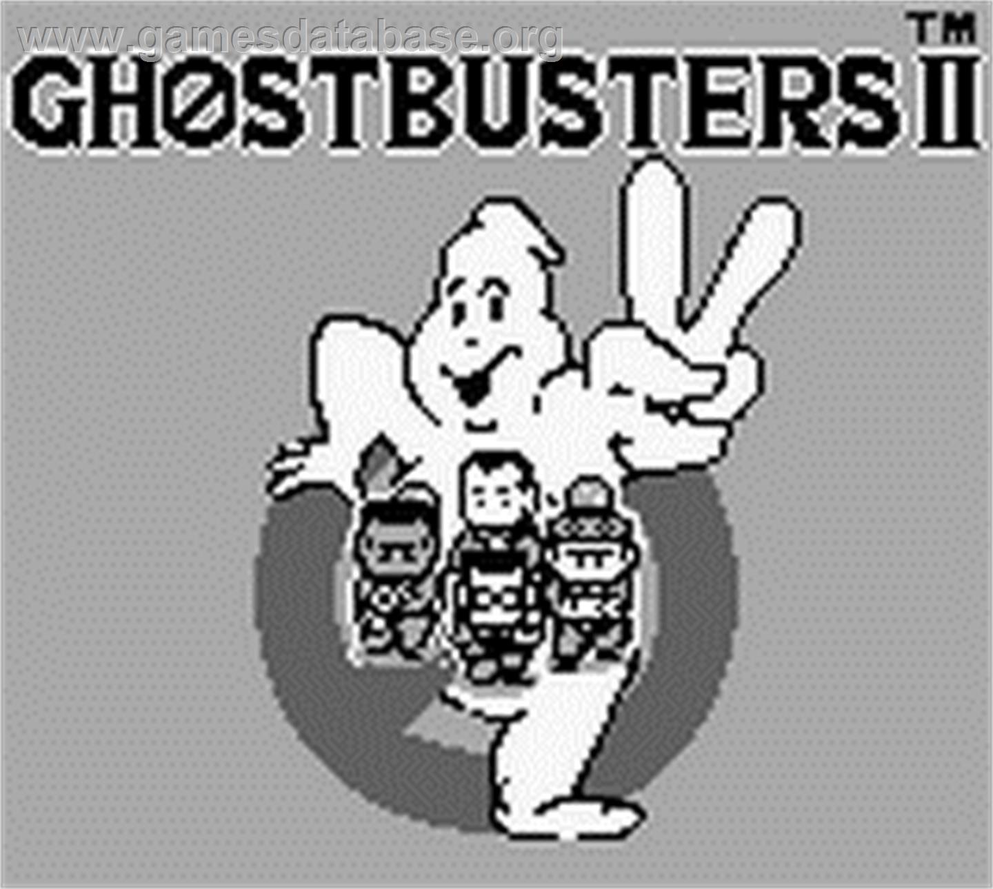 Ghostbusters II - Nintendo Game Boy - Artwork - Title Screen
