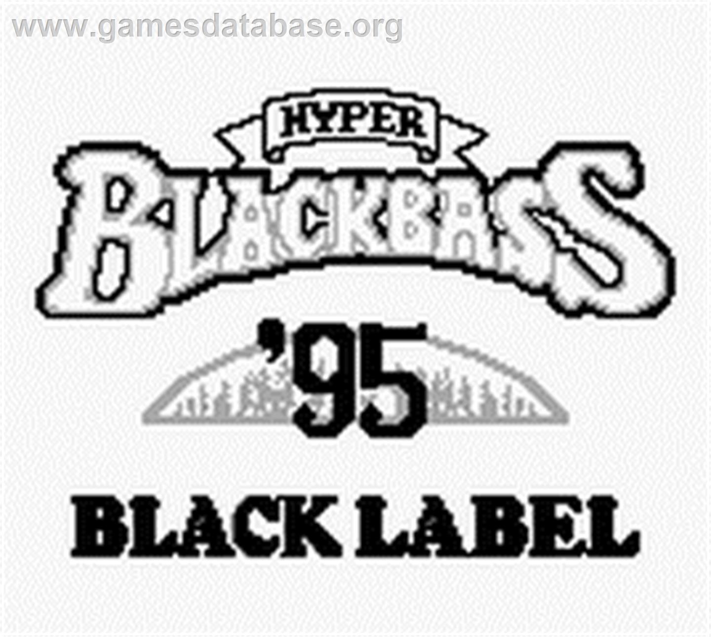 Hyper Black Bass '95 - Nintendo Game Boy - Artwork - Title Screen