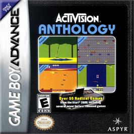 Box cover for Activision Anthology on the Nintendo Game Boy Advance.