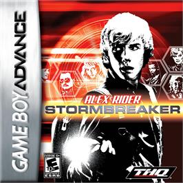 Box cover for Alex Rider - Stormbreaker on the Nintendo Game Boy Advance.