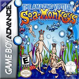Box cover for Amazing Virtual Sea-monkeys, The on the Nintendo Game Boy Advance.