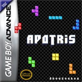 Box cover for Apotris on the Nintendo Game Boy Advance.