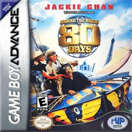 Box cover for Around the World in 80 Days on the Nintendo Game Boy Advance.