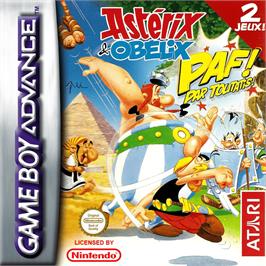 Box cover for Asterix & Obelix - Bash Them All! on the Nintendo Game Boy Advance.