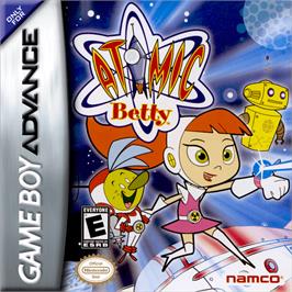 Box cover for Atomic Betty on the Nintendo Game Boy Advance.