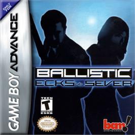 Box cover for Ballistic: Ecks vs. Sever on the Nintendo Game Boy Advance.