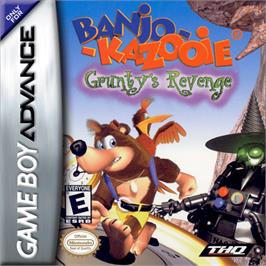 Box cover for Banjo-Kazooie: Grunty's Revenge on the Nintendo Game Boy Advance.