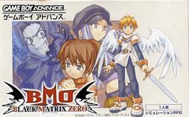 Box cover for Black/Matrix Zero on the Nintendo Game Boy Advance.