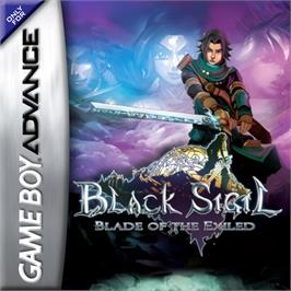 Box cover for Black Sigil - Blade of the Exiled on the Nintendo Game Boy Advance.