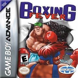 Box cover for Boxing Fever on the Nintendo Game Boy Advance.