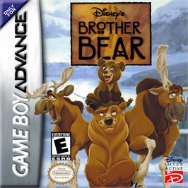 Box cover for Brother Bear on the Nintendo Game Boy Advance.