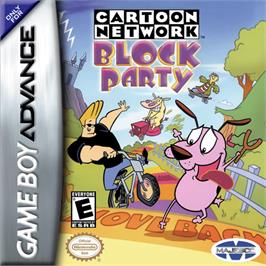 Box cover for Cartoon Network Block Party on the Nintendo Game Boy Advance.