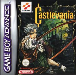Box cover for Castlevania: Aria of Sorrow on the Nintendo Game Boy Advance.